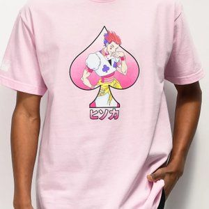 Hypland x Hunter x Hunter Hisoka Pink T-Shirt